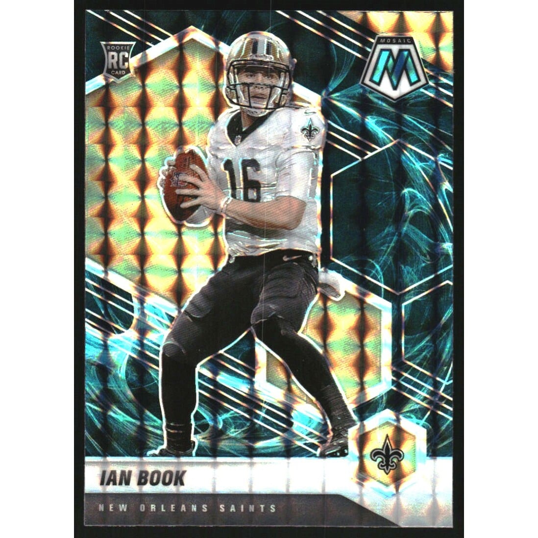 2021 Panini Mosaic Mosaic Genesis #327 Ian Book. rookie card picture