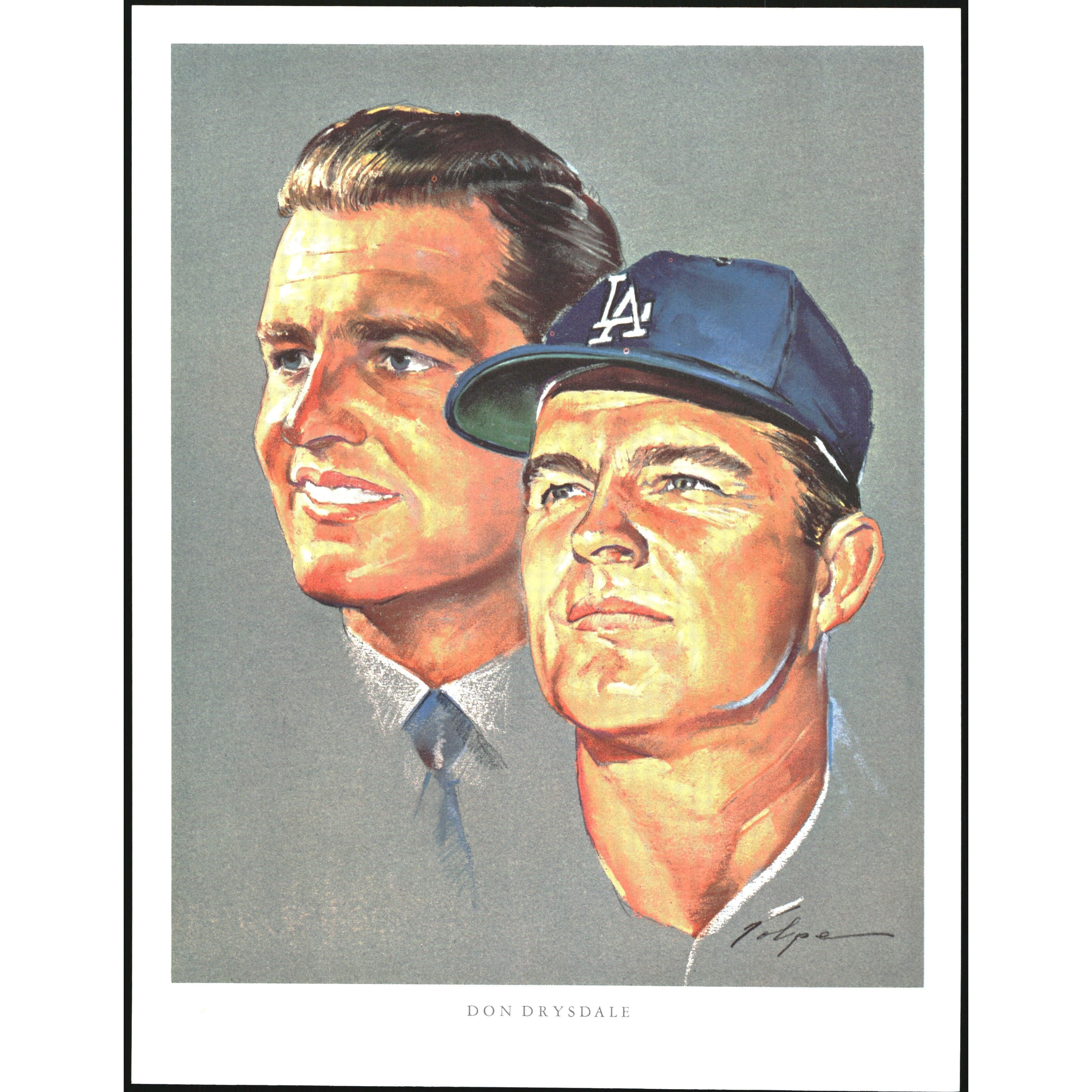 1964 Dodgers Volpe #3 Don Drysdale