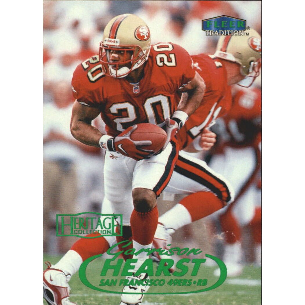 1998 Fleer Tradition Heritage #71 Garrison Hearst. rookie card picture
