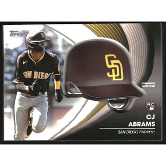 2022 Topps Update Commemorative Batting Helmet #BHCA CJ Abrams