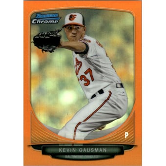 2013 Bowman Chrome Draft Top Prospects Orange Refractors #TP8 Kevin Gausman