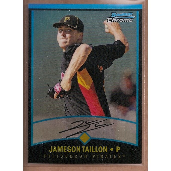 2011 Bowman Chrome Throwbacks Refractors #BCT5 Jameson Taillon. rookie card picture