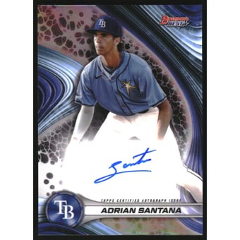2024 Bowman's Best Best of '24 Autographs Refractors #B24AS Adrian Santana