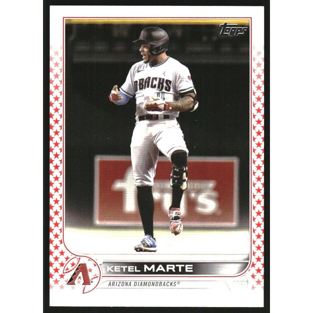 2022 Topps Independence Day #275 Ketel Marte. rookie card picture
