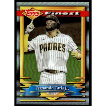 2021 Finest Flashbacks Refractors #66 Fernando Tatis Jr.