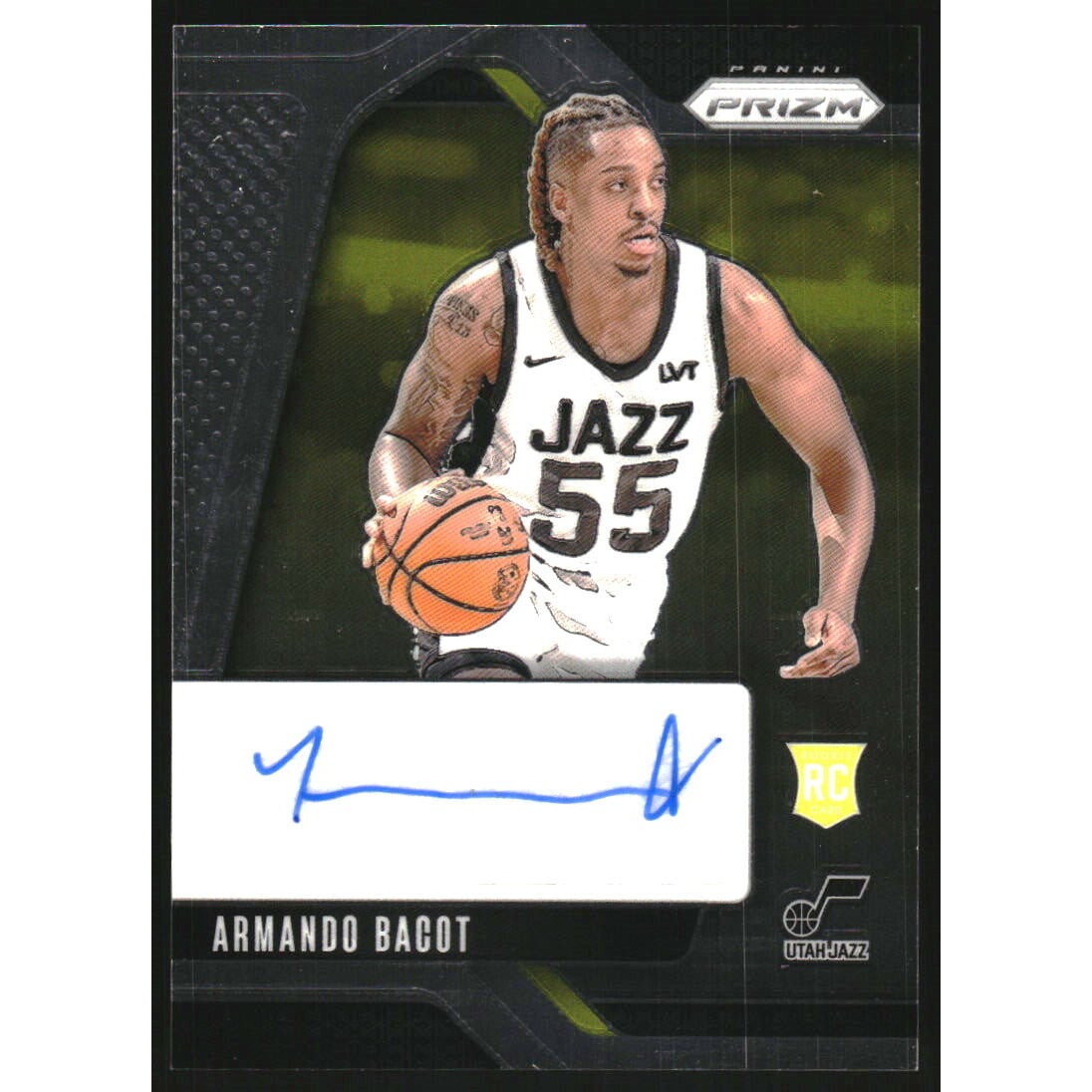 2024-25 Panini Prizm Rookie Signatures #35 Armando Bacot. rookie card picture