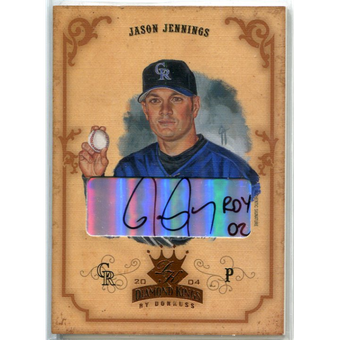 2004 Diamond Kings DK Signatures Bronze #54 Jason Jennings/15