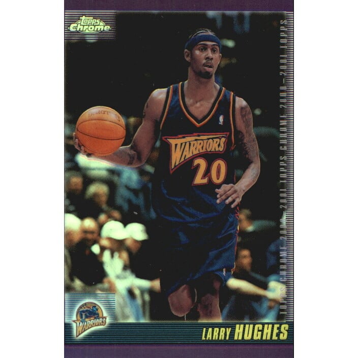 2000-01 Topps Chrome Refractors #9 Larry Hughes. rookie card picture