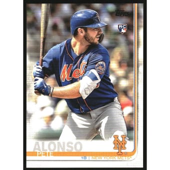 2019 Topps Base Set Photo Variations #475 Pete Alonso/No sock showing RETAIL FACTORY