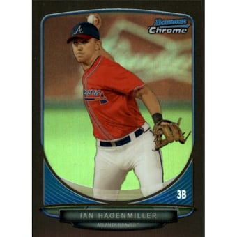 2013 Bowman Chrome Draft Draft Picks Black Refractors #BDPP75 Ian Hagenmiller