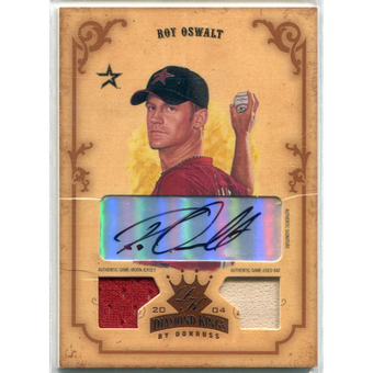 2004 Diamond Kings DK Combos Bronze #134 Roy Oswalt Bat-Jsy/5