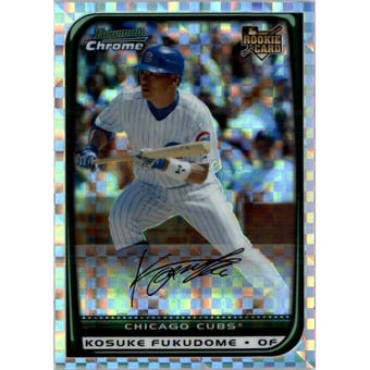 2008 Bowman Chrome X-Fractors #155 Kosuke Fukudome