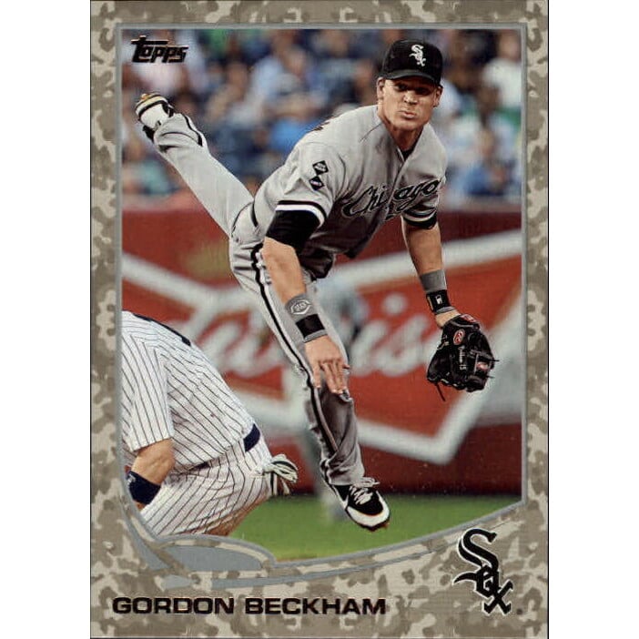 2013 Topps Camo #215 Gordon Beckham. rookie card picture