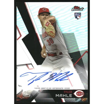 2018 Finest Autographs Green Refractors #FATM Tyler Mahle