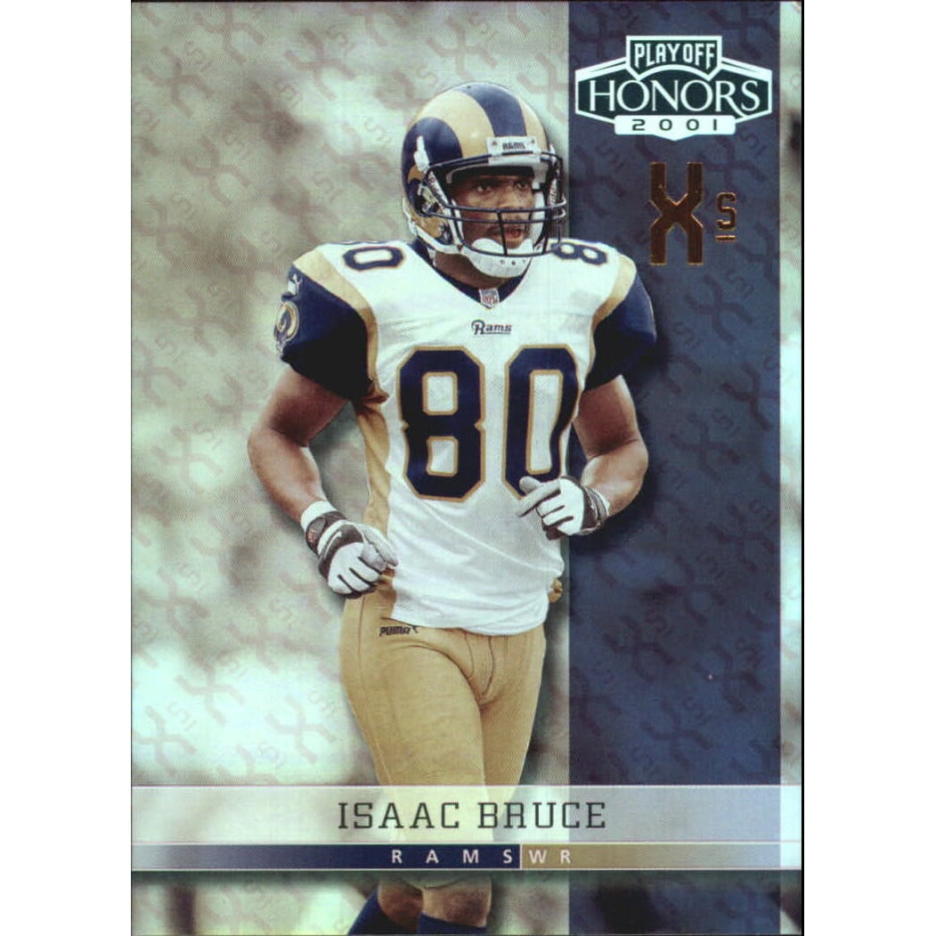 2001 Playoff Honors X's and O's #89 Isaac Bruce/33