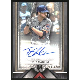 2023 Topps Museum Collection Archival Autographs #AATM Trey Mancini/299