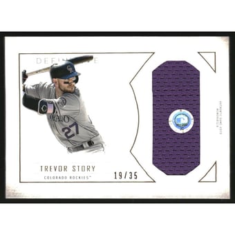 2019 Topps Definitive Collection Jumbo Relics #DJRCTS Trevor Story/35