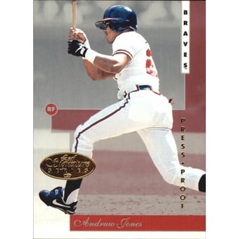 1996 Leaf Signature Gold Press Proofs #101 Andruw Jones