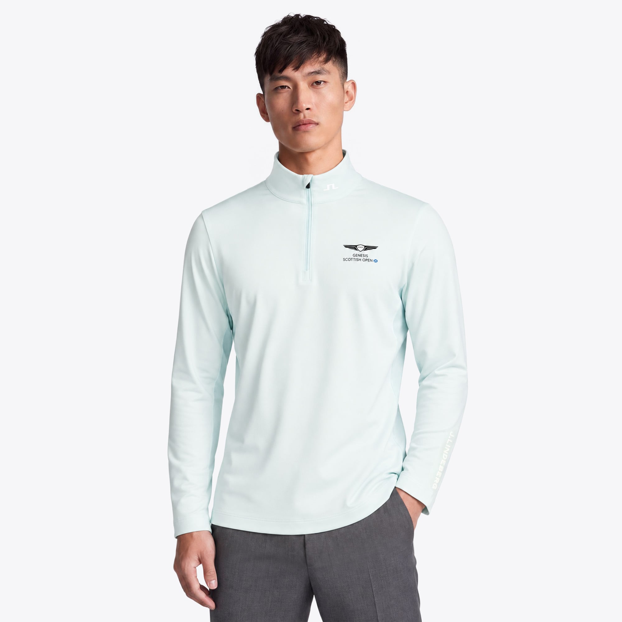 Genesis Scottish Open J.Lindeberg Tour Tech Midlayer - Blue