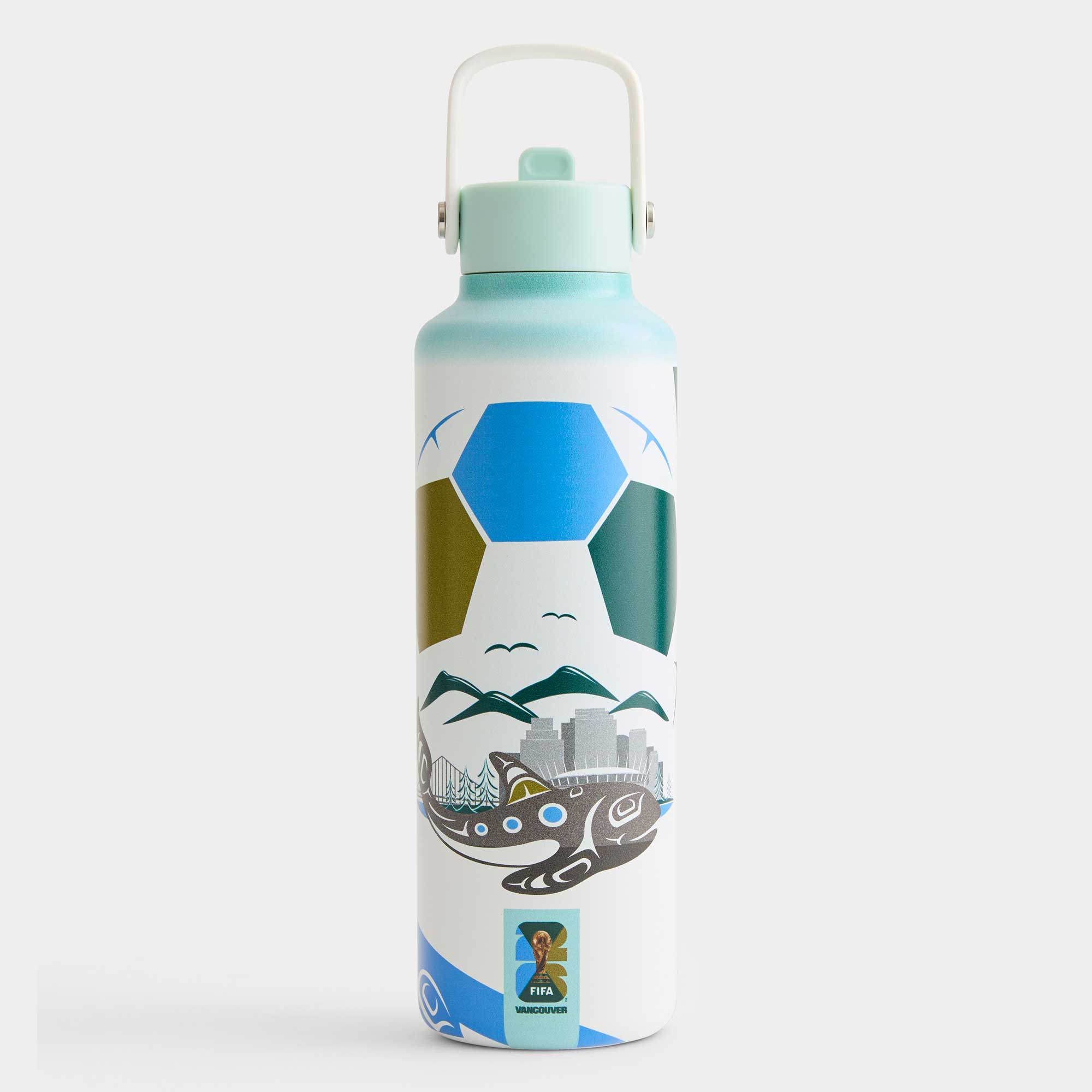 FIFA World Cup 2026 Vancouver Host City Poster 24oz. Water Bottle