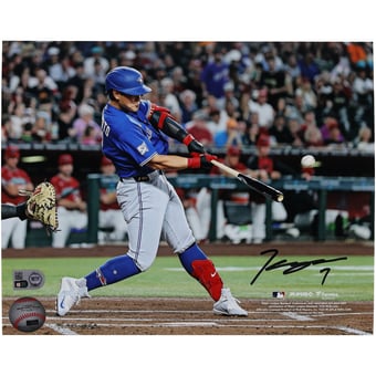 Kazuma Okamoto Toronto Blue Jays Autographed 8" x 10" Hitting Photograph