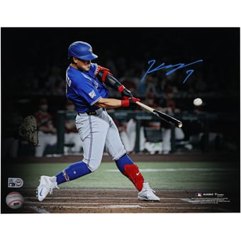 Kazuma Okamoto Toronto Blue Jays Autographed 11" x 14" Hitting Spotlight Photograph