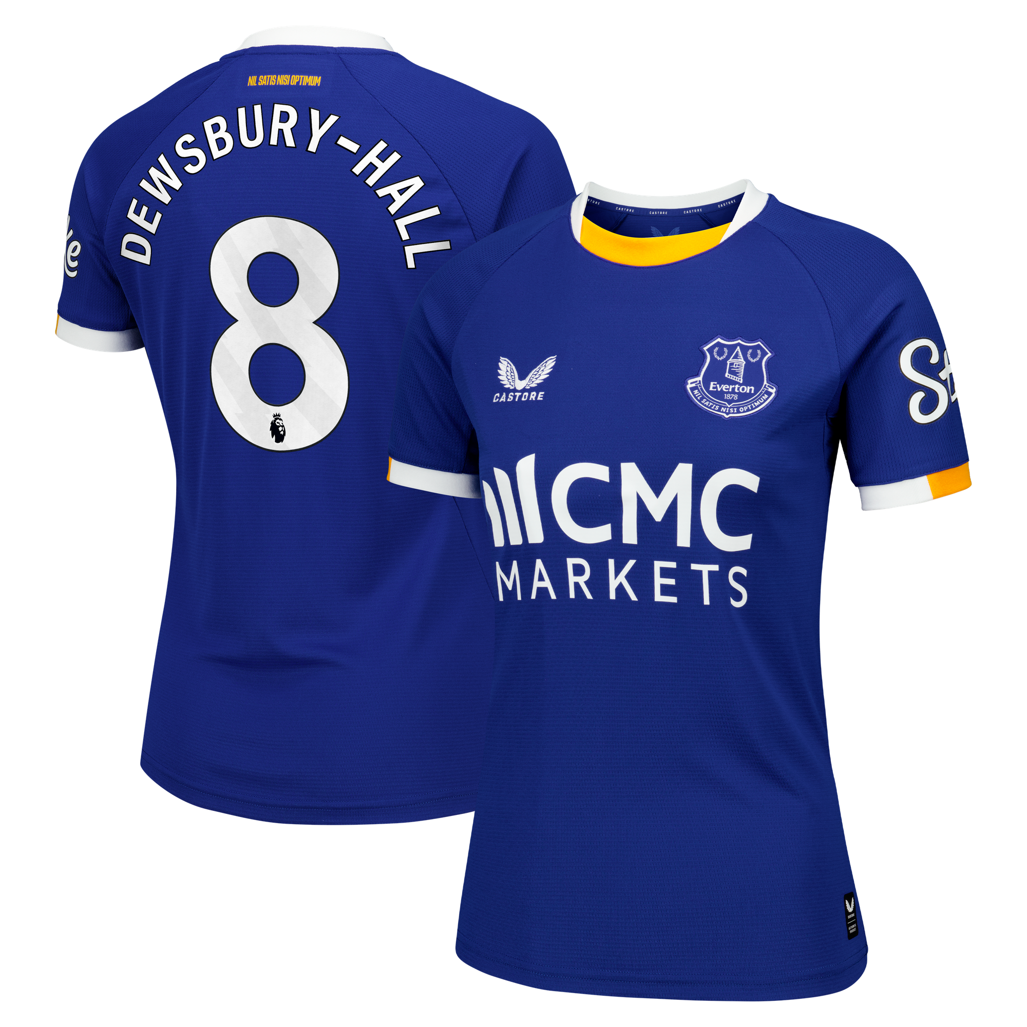 Maillot Repliqué Domicile Everton Castore 2026-27 - Femme avec flocage Dewsbury-Hall 8