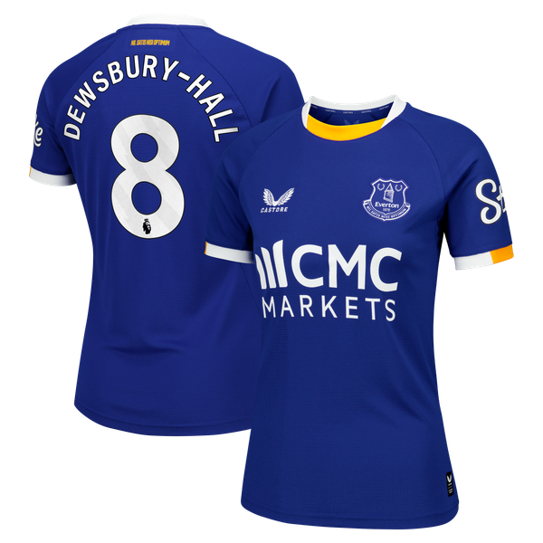 Maillot Repliqué Domicile Everton Castore 2026-27 - Femme avec flocage Dewsbury-Hall 8