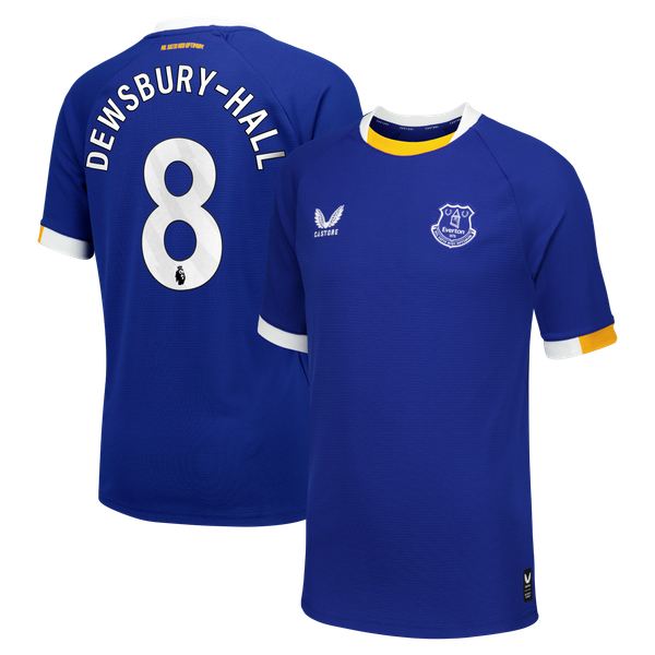 Maillot Repliqué Domicile Everton Castore 2026-27 - Enfants avec flocage Dewsbury-Hall 8
