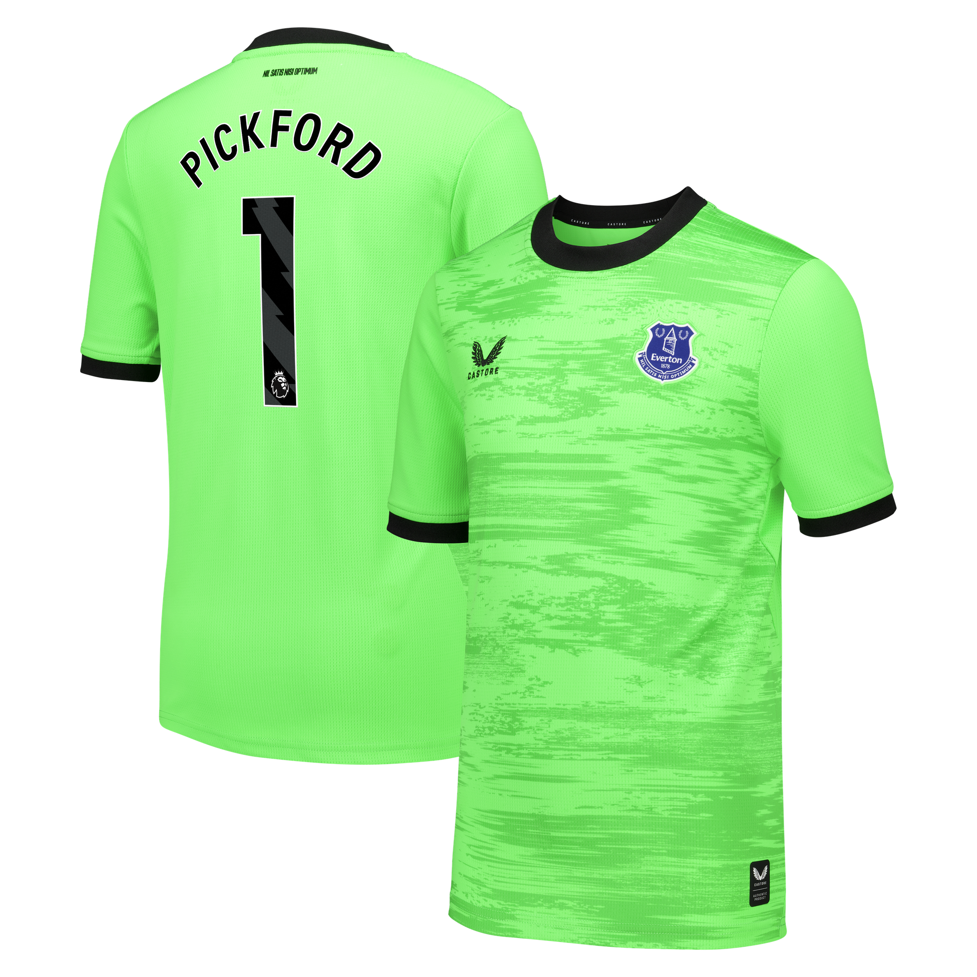 Maillot de gardien Domicile Everton Castore 2026-27 - Enfants avec flocage Pickford 1