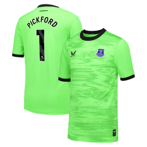 Maillot de gardien Domicile Everton Castore 2026-27 - Enfants avec flocage Pickford 1, vue 1