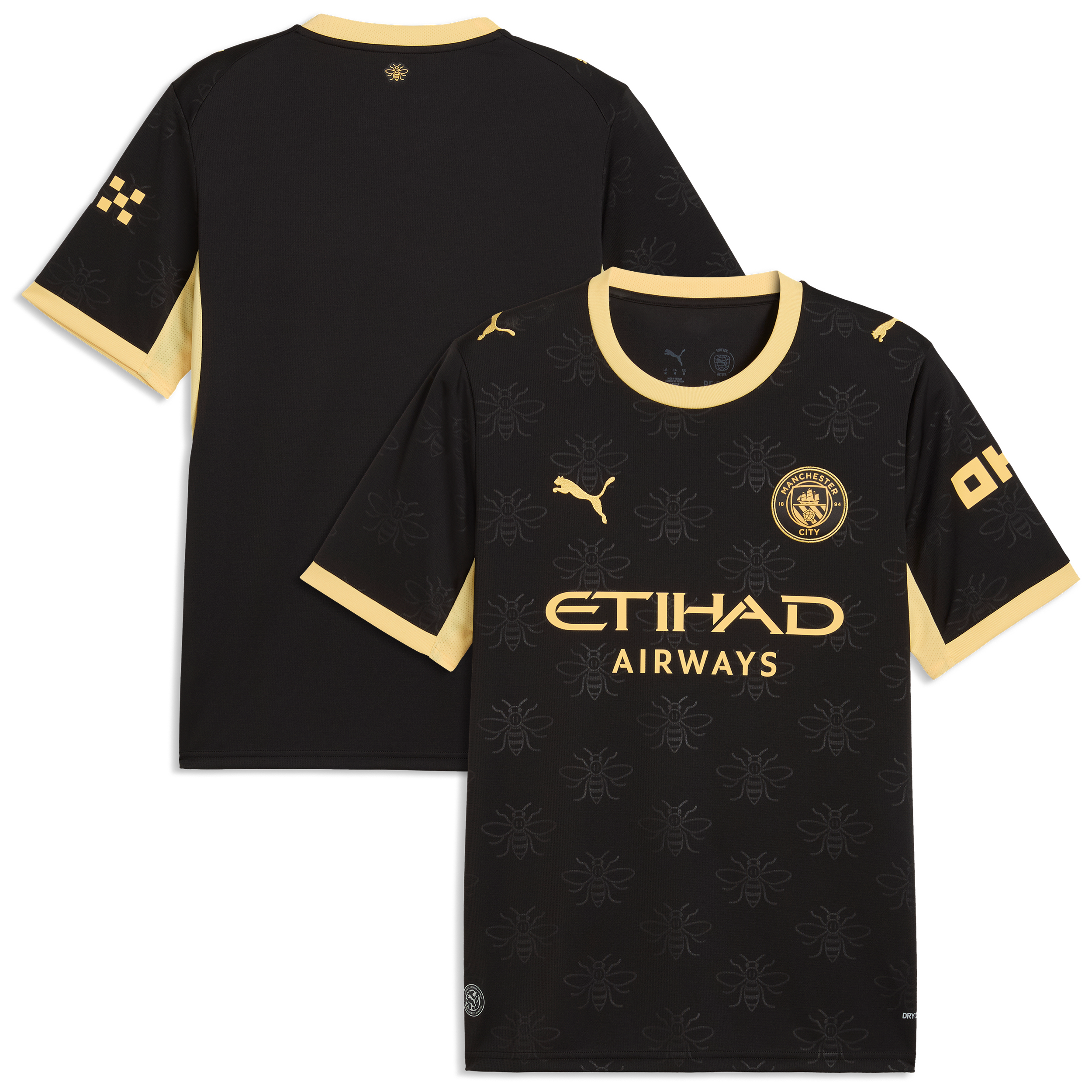 Men's Puma Black Manchester City 2026/27 Away Replica Jersey