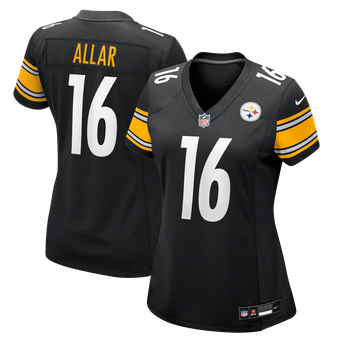Women's Nike Drew Allar Black Pittsburgh Steelers Team Game Jersey