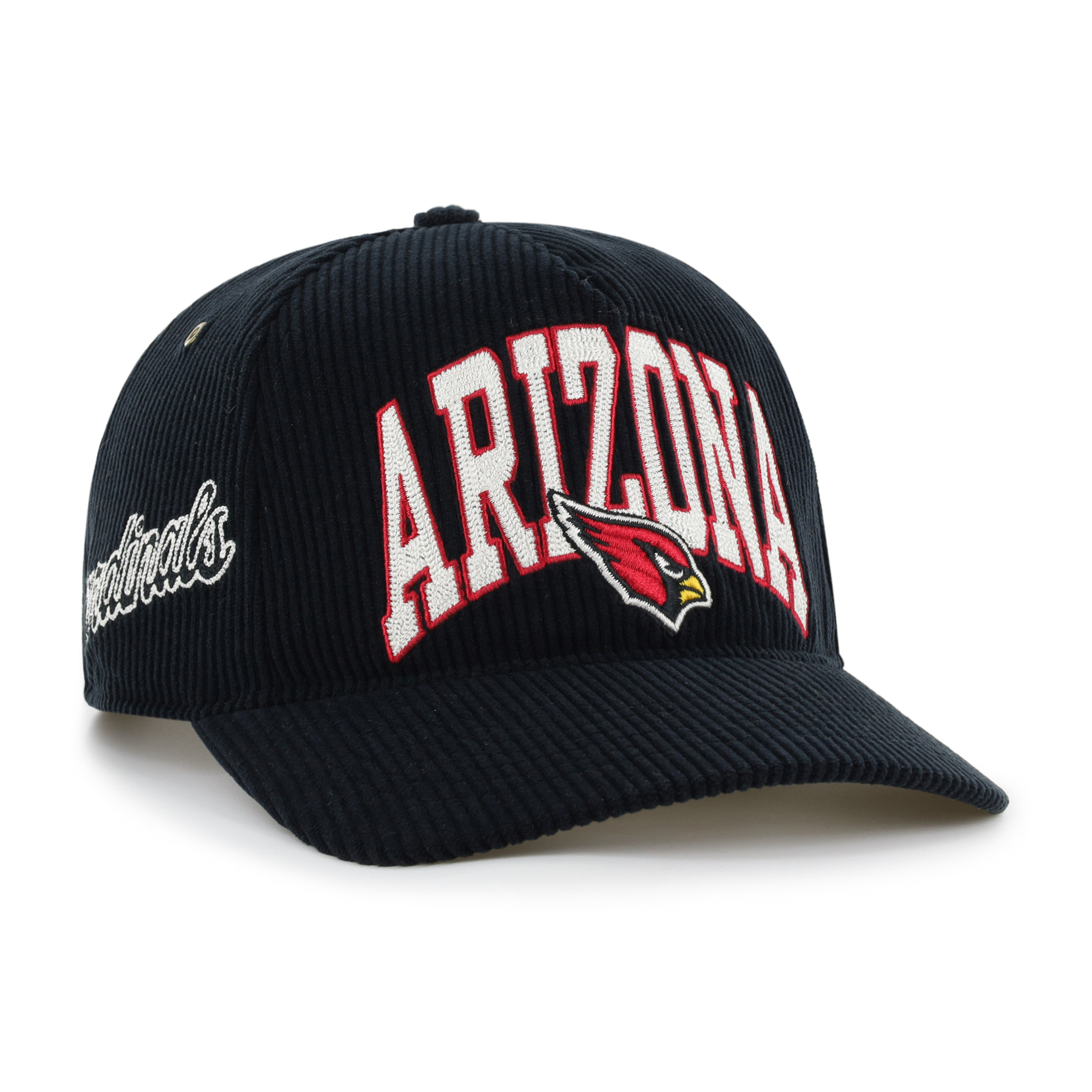 Women's Stoney Clover Lane x '47 Black Arizona Cardinals Big Arch Hitch Adjustable Hat