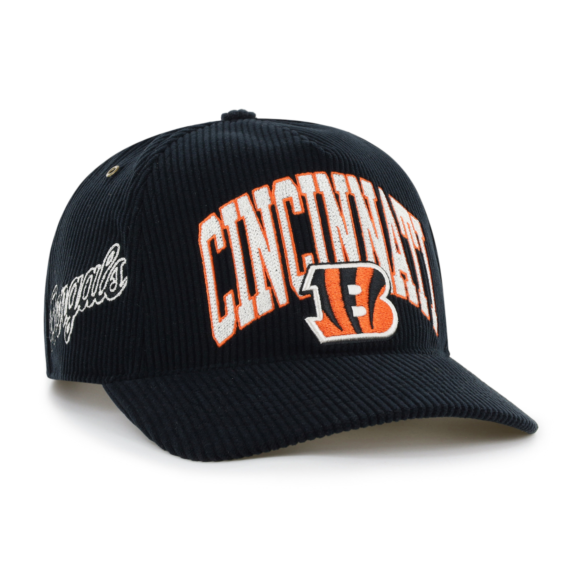 Women's Stoney Clover Lane x '47 Black Cincinnati Bengals Big Arch Hitch Adjustable Hat