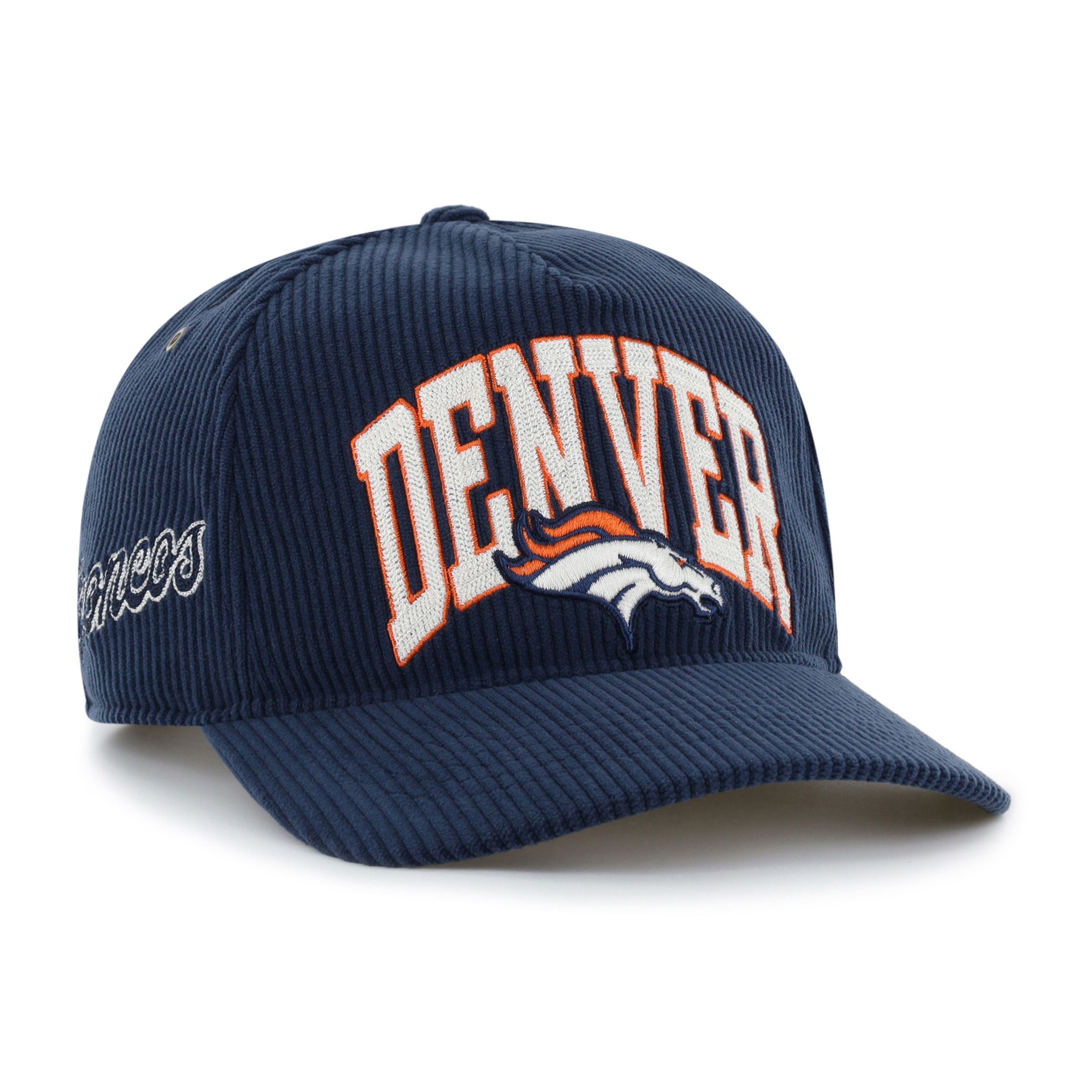 Women's Stoney Clover Lane x '47 Navy Denver Broncos Big Arch Hitch Adjustable Hat
