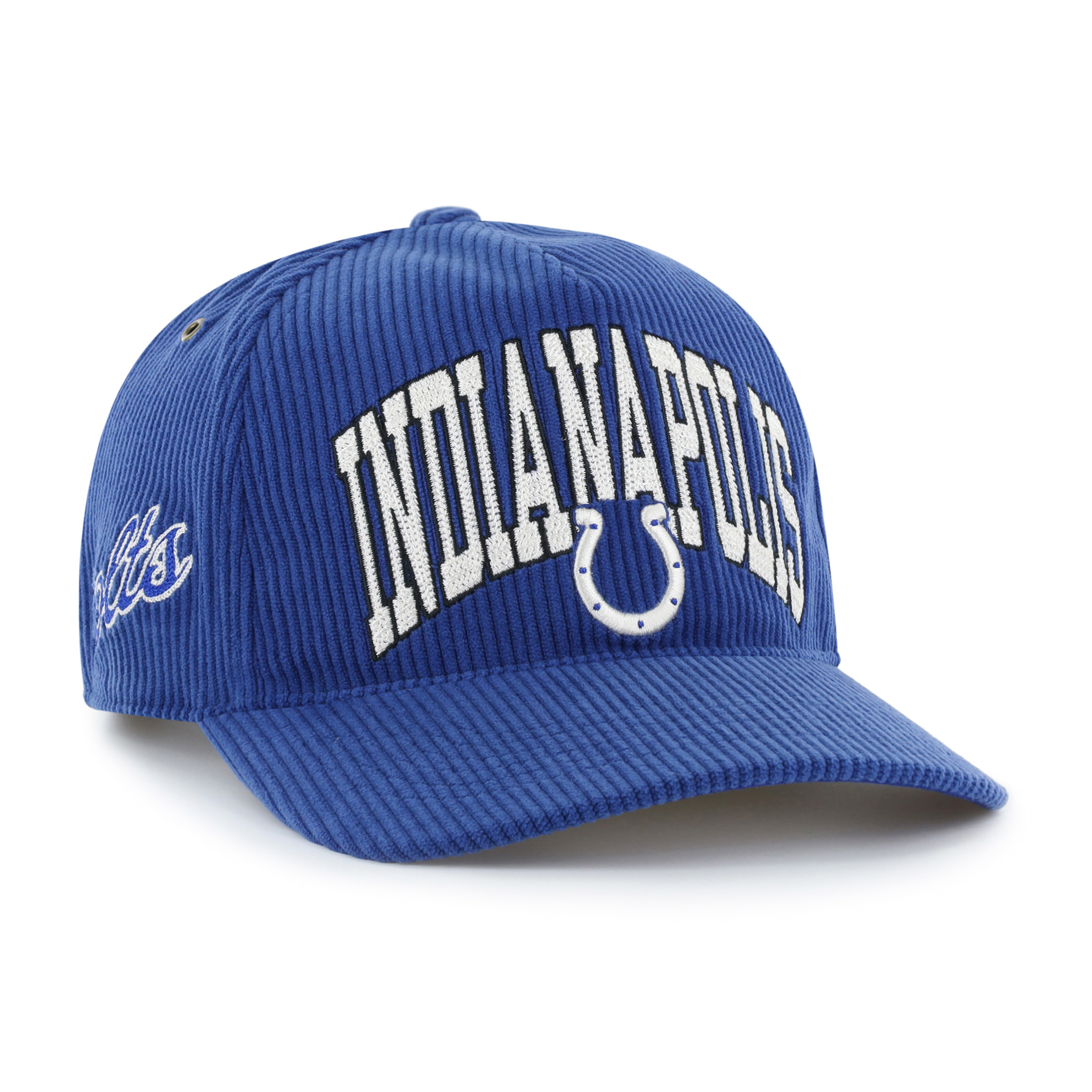 Women's Stoney Clover Lane x '47 Royal Indianapolis Colts Big Arch Hitch Adjustable Hat