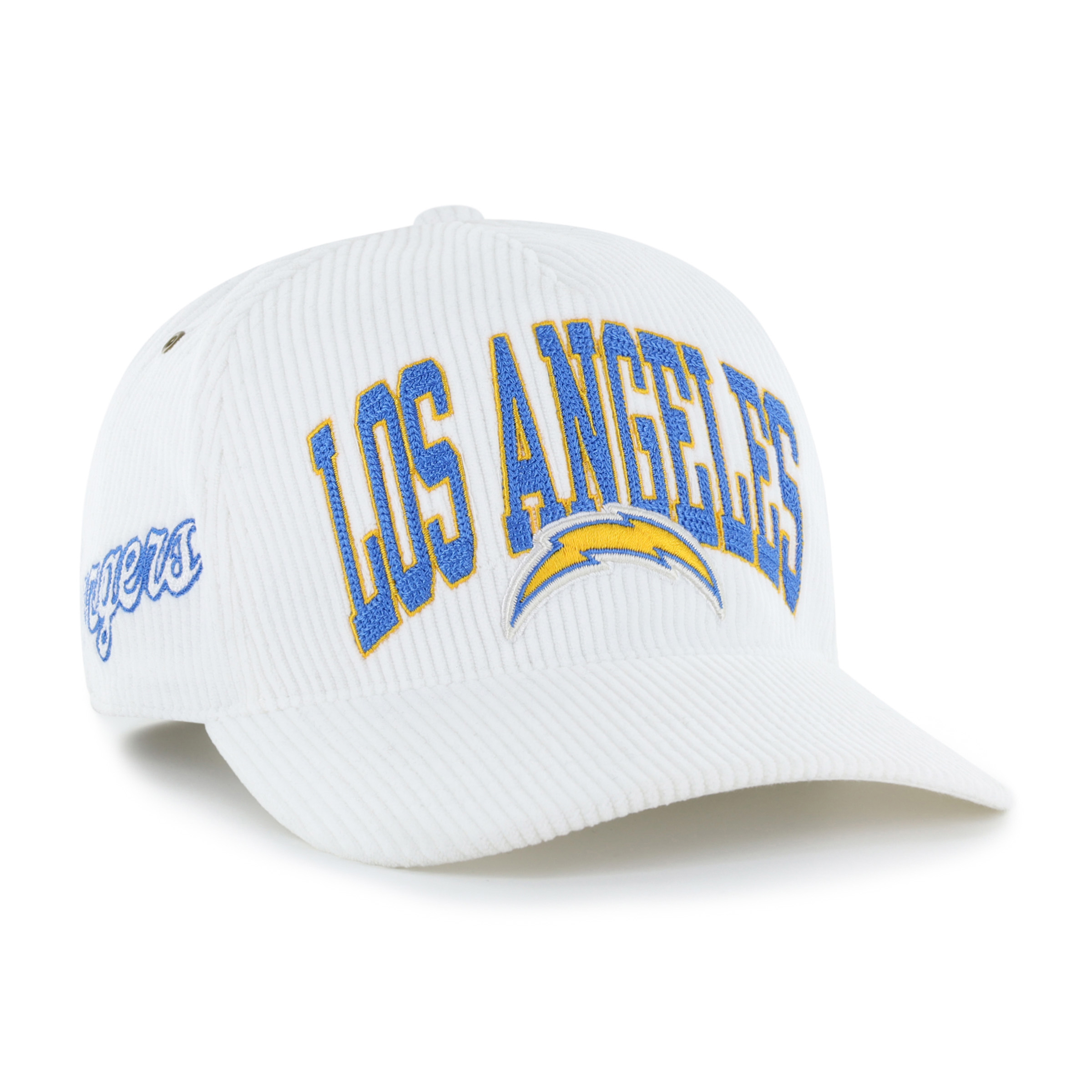 Women's Stoney Clover Lane x '47 White Los Angeles Chargers Big Arch Hitch Adjustable Hat