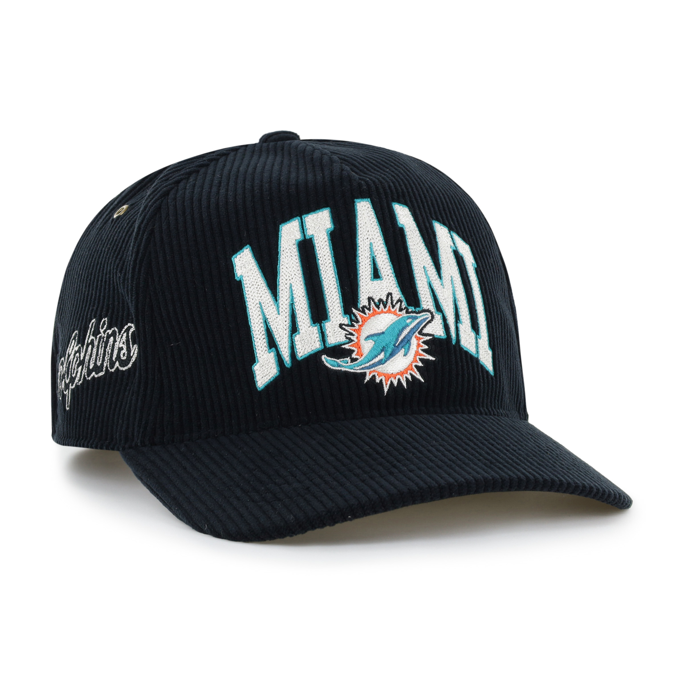 Women's Stoney Clover Lane x '47 Black Miami Dolphins Big Arch Hitch Adjustable Hat