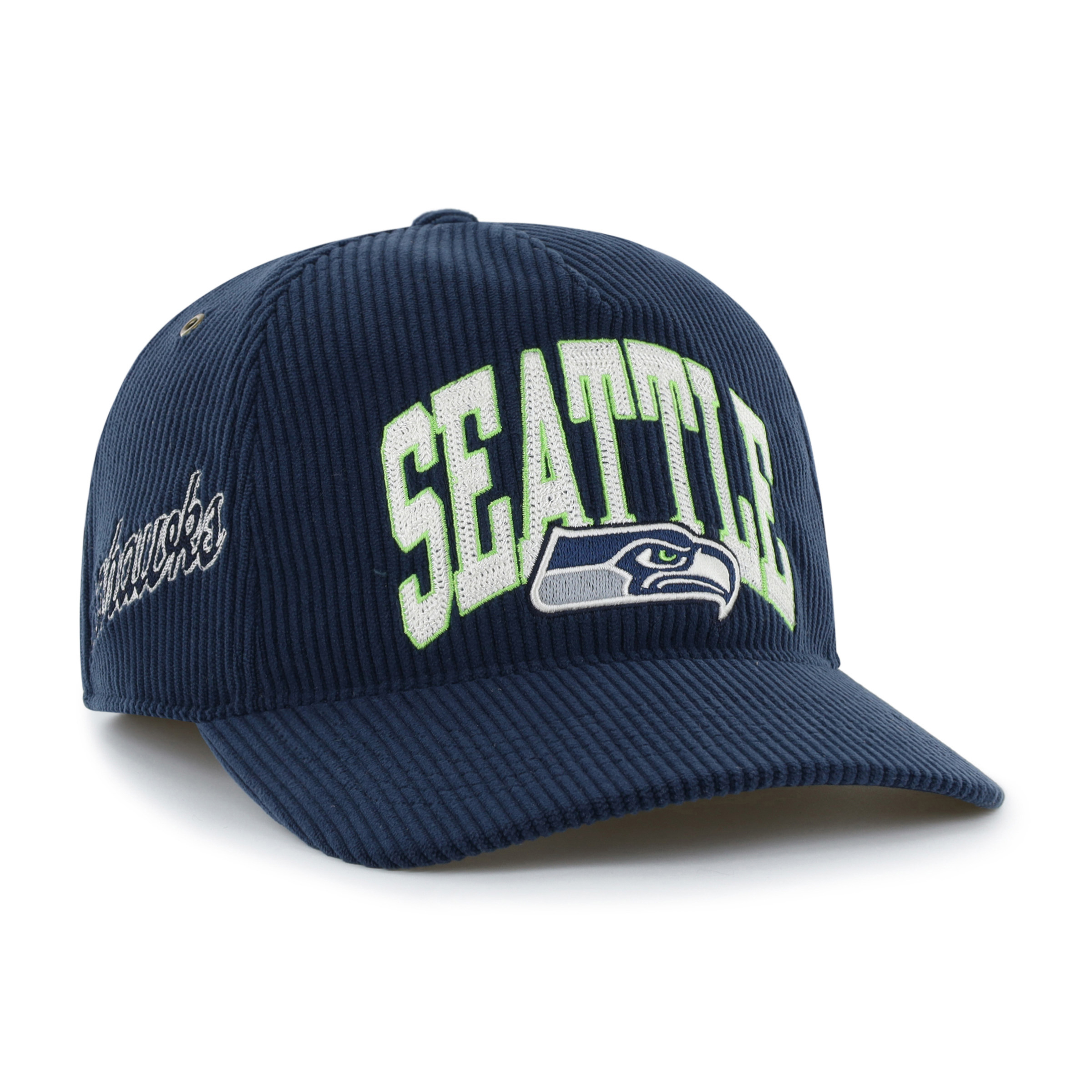 Women's Stoney Clover Lane x '47 College Navy Seattle Seahawks Big Arch Hitch Adjustable Hat