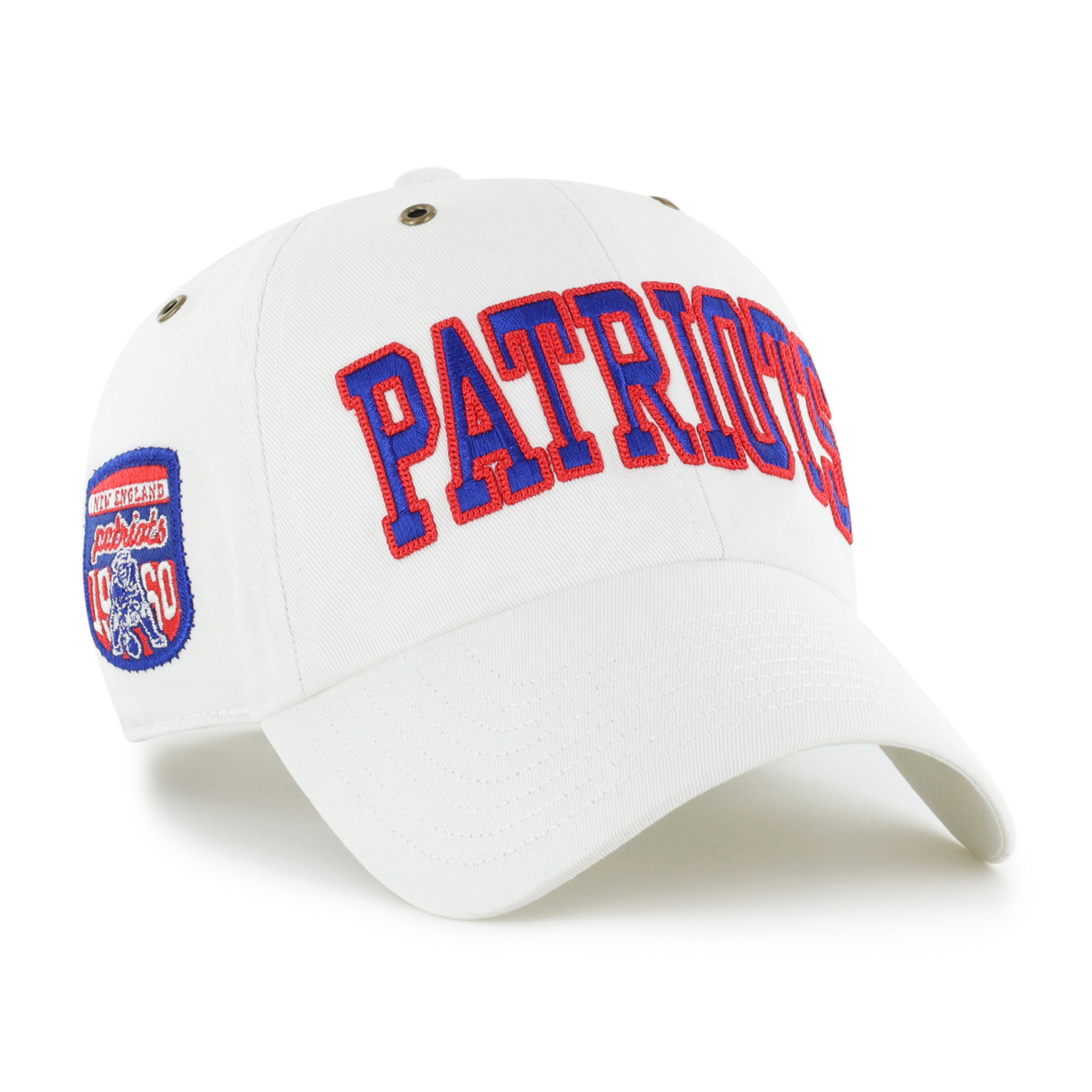 Women's Stoney Clover Lane x '47 White New England Patriots Overlay Clean Up Adjustable Hat