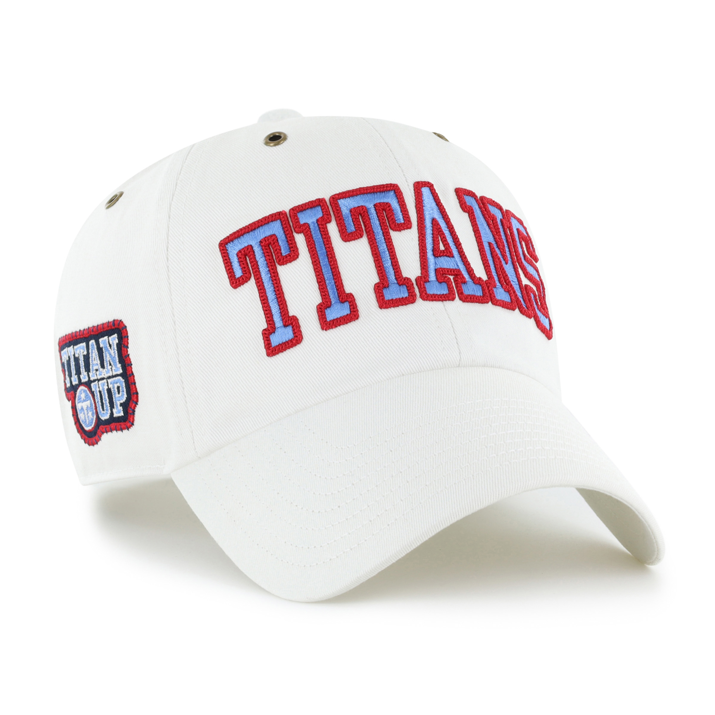 Women's Stoney Clover Lane x '47 White Tennessee Titans Overlay Clean Up Adjustable Hat