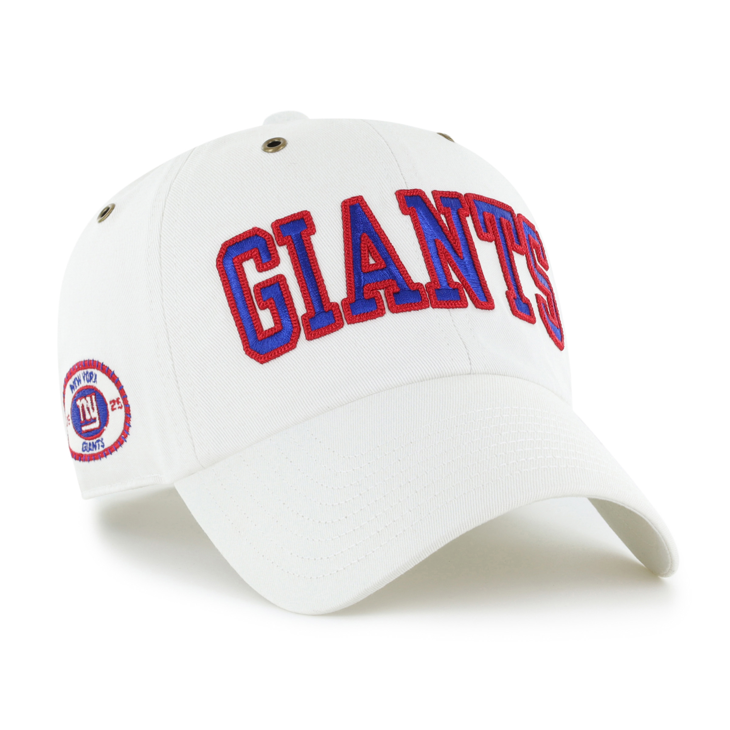 Women's Stoney Clover Lane x '47 White New York Giants Overlay Clean Up Adjustable Hat