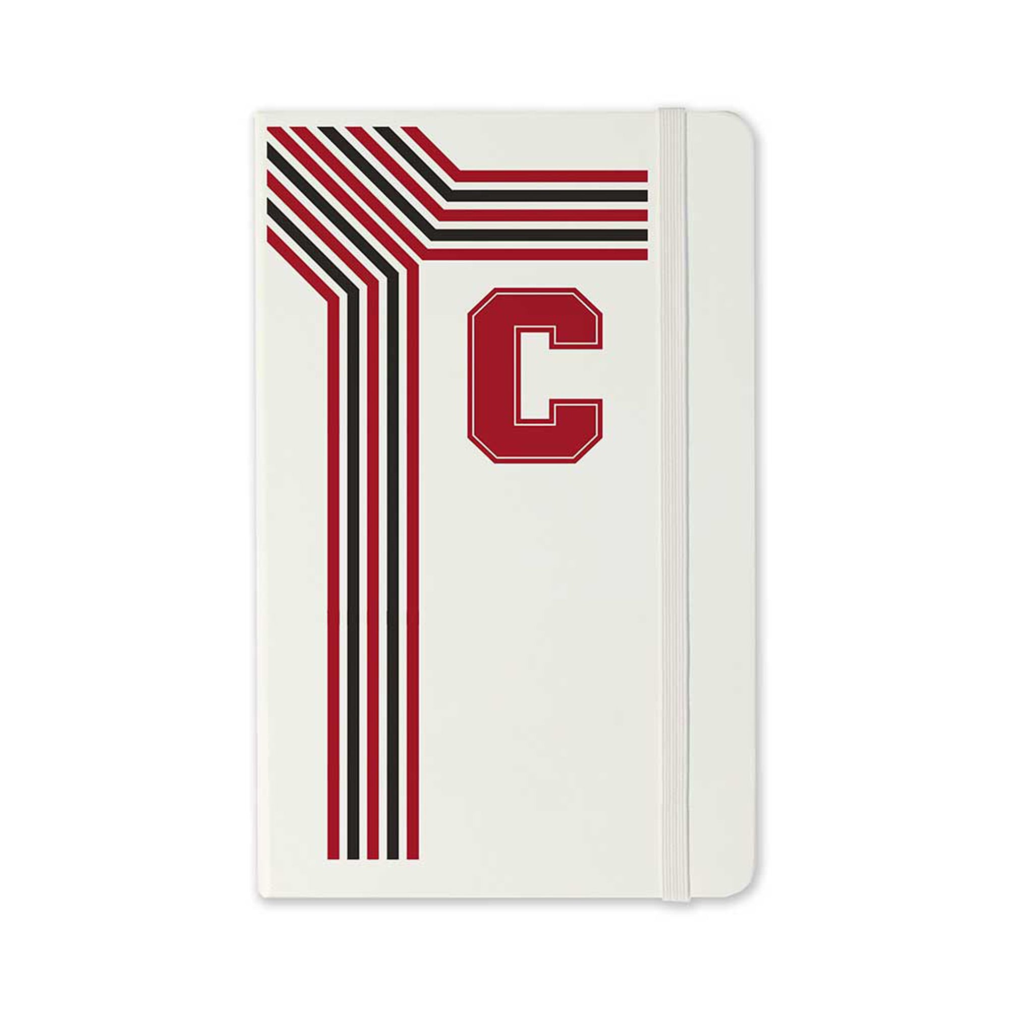 Jardine Cornell Big Red Moleskine Retro-Stripe Ruled Notebook