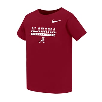 Toddler Nike Crimson Alabama Crimson Tide Name Bar Legend Dri-FIT T-Shirt