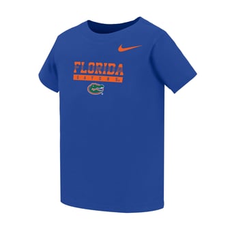 Toddler Nike Royal Florida Gators Name Bar Legend Dri-FIT T-Shirt