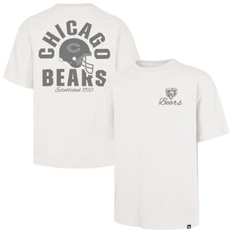 Men's '47 Off White Chicago Bears Photon Dust Foundation T-Shirt