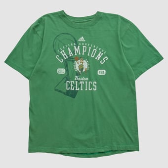 Eastern Conference Champions Adidas 2010 T-shirt - Green - M by Fanatics Real Vintage