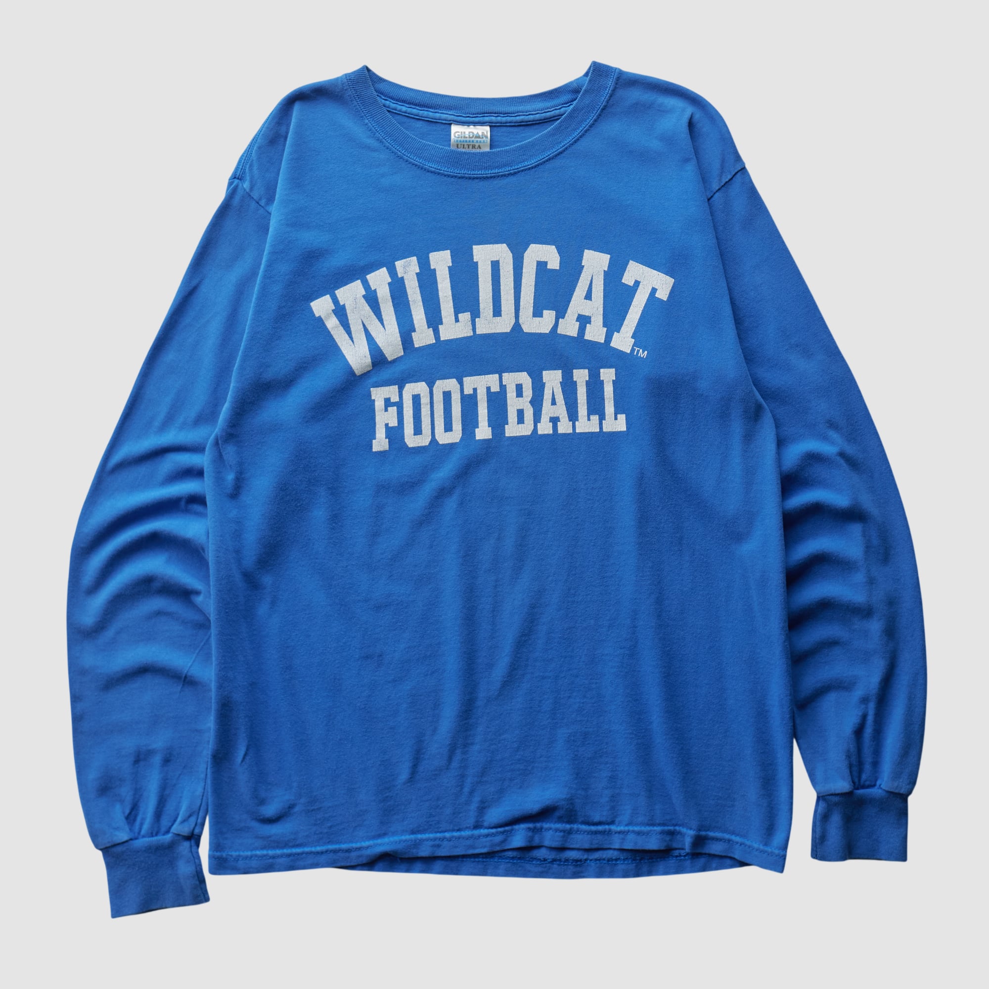 Kentucky Wildcats Gildan 2000s Long Sleeve T-shirt - Blue - S by Fanatics Real Vintage