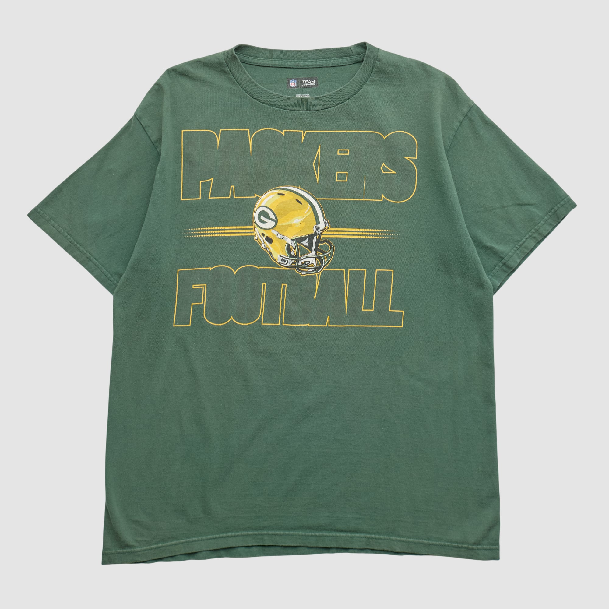 Green Bay Packers NFL 2010s T-shirt – Green – M by Fanatics Real Vintage